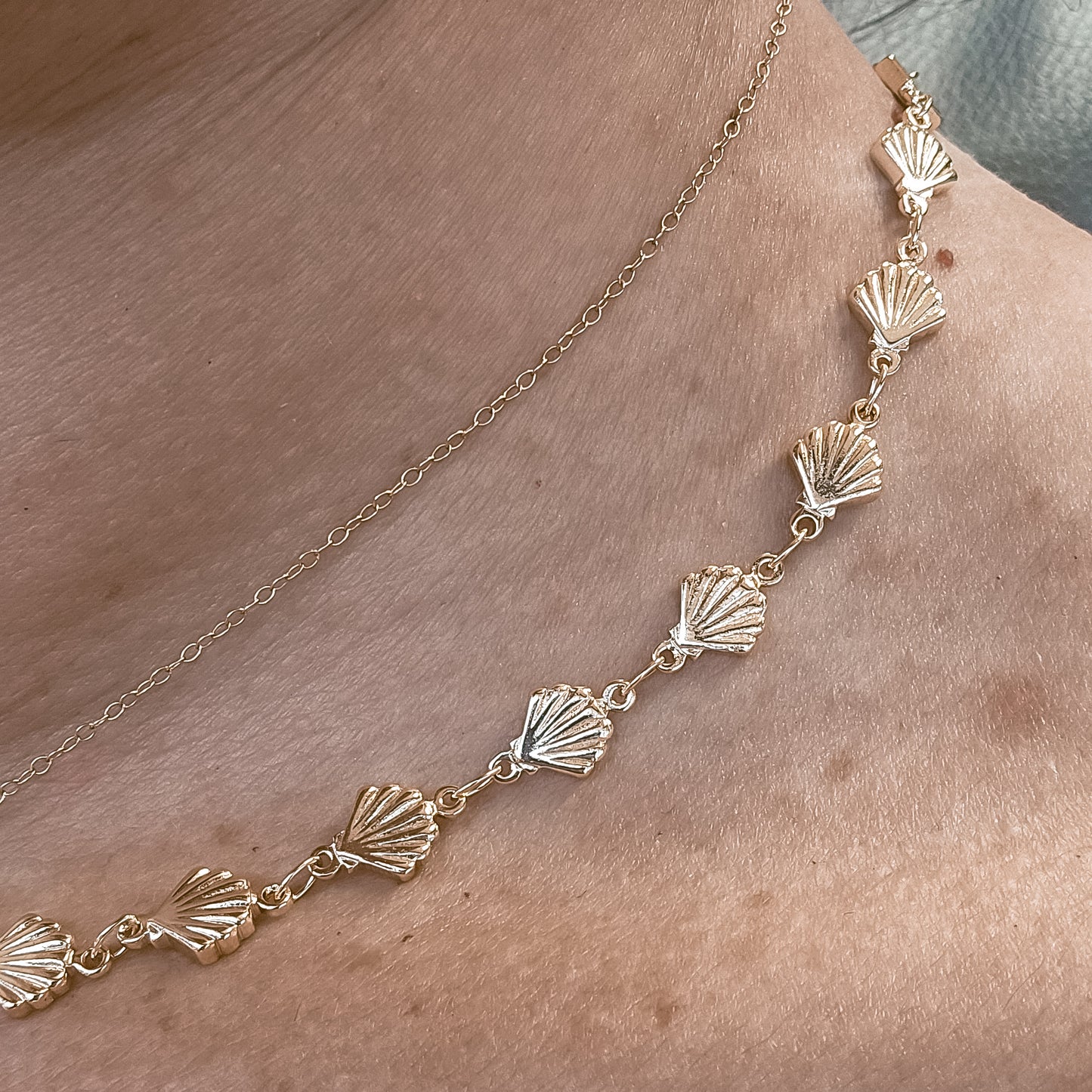 Scallop Shell Necklace