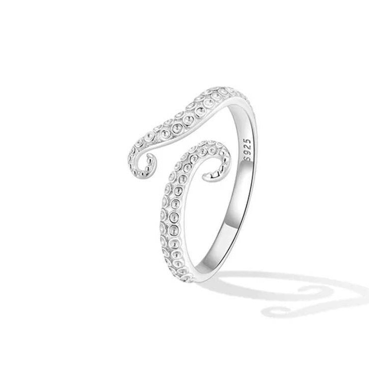 Dainty Octopus Tentacle Ring