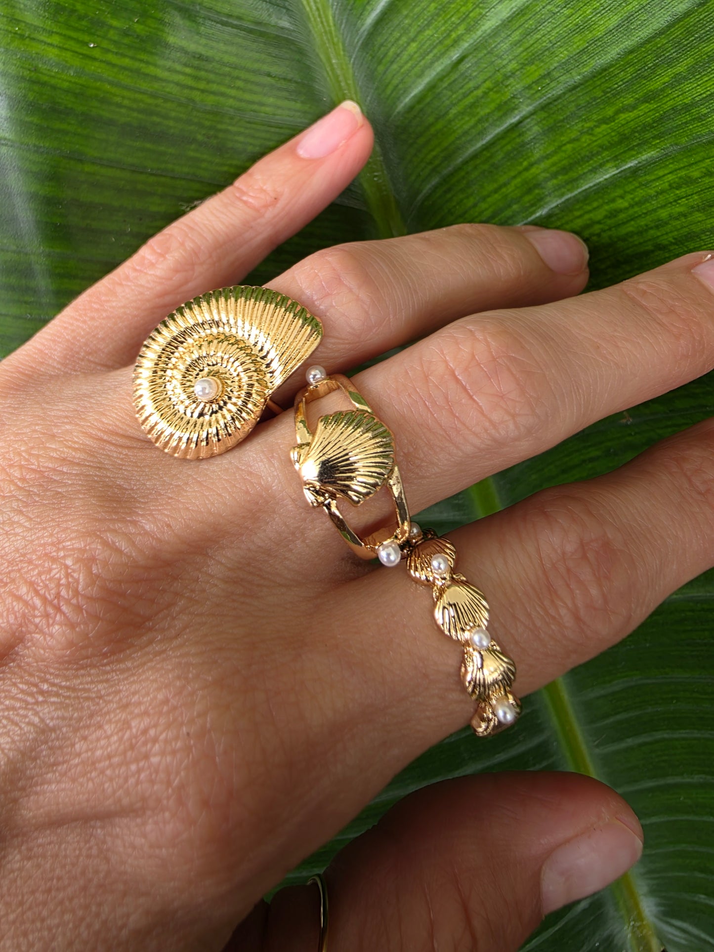 Mermaid Shell ring