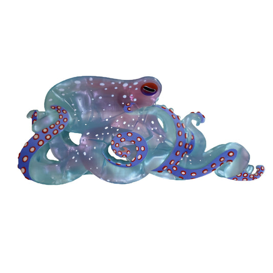 Octopus Vibes Hair Clip