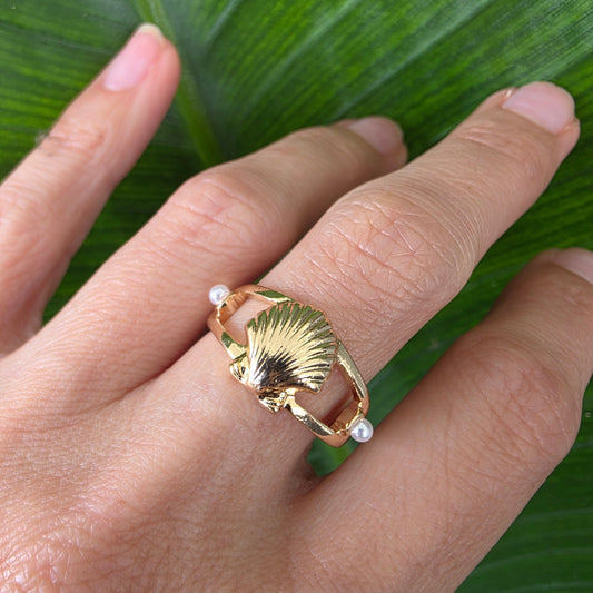 Princess Shell ring