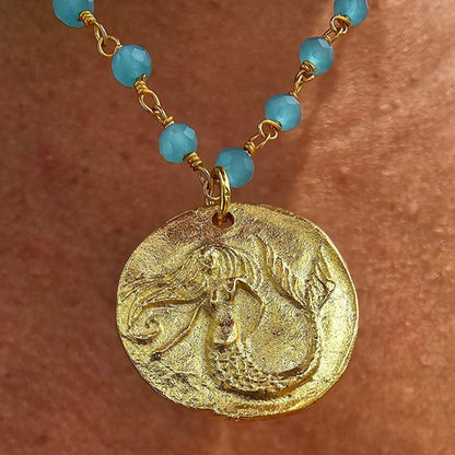 Mermaid Coin Necklace