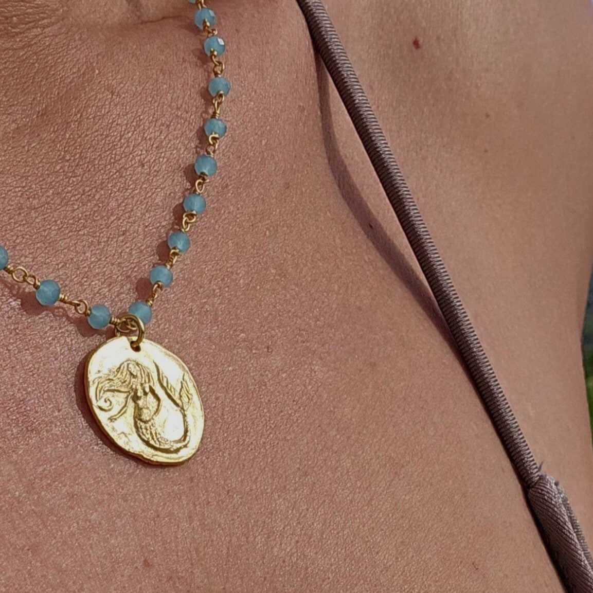 Mermaid Coin Necklace