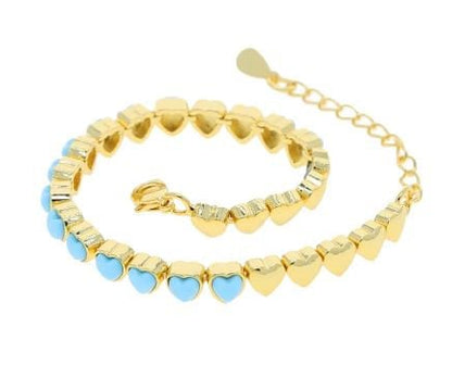 Heart It Turquoise Bracelet