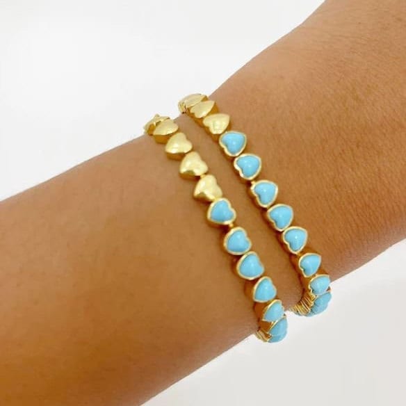 Heart It Turquoise Bracelet