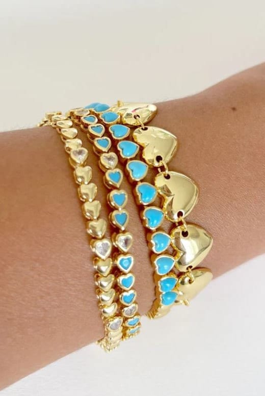 Heart It Turquoise Bracelet