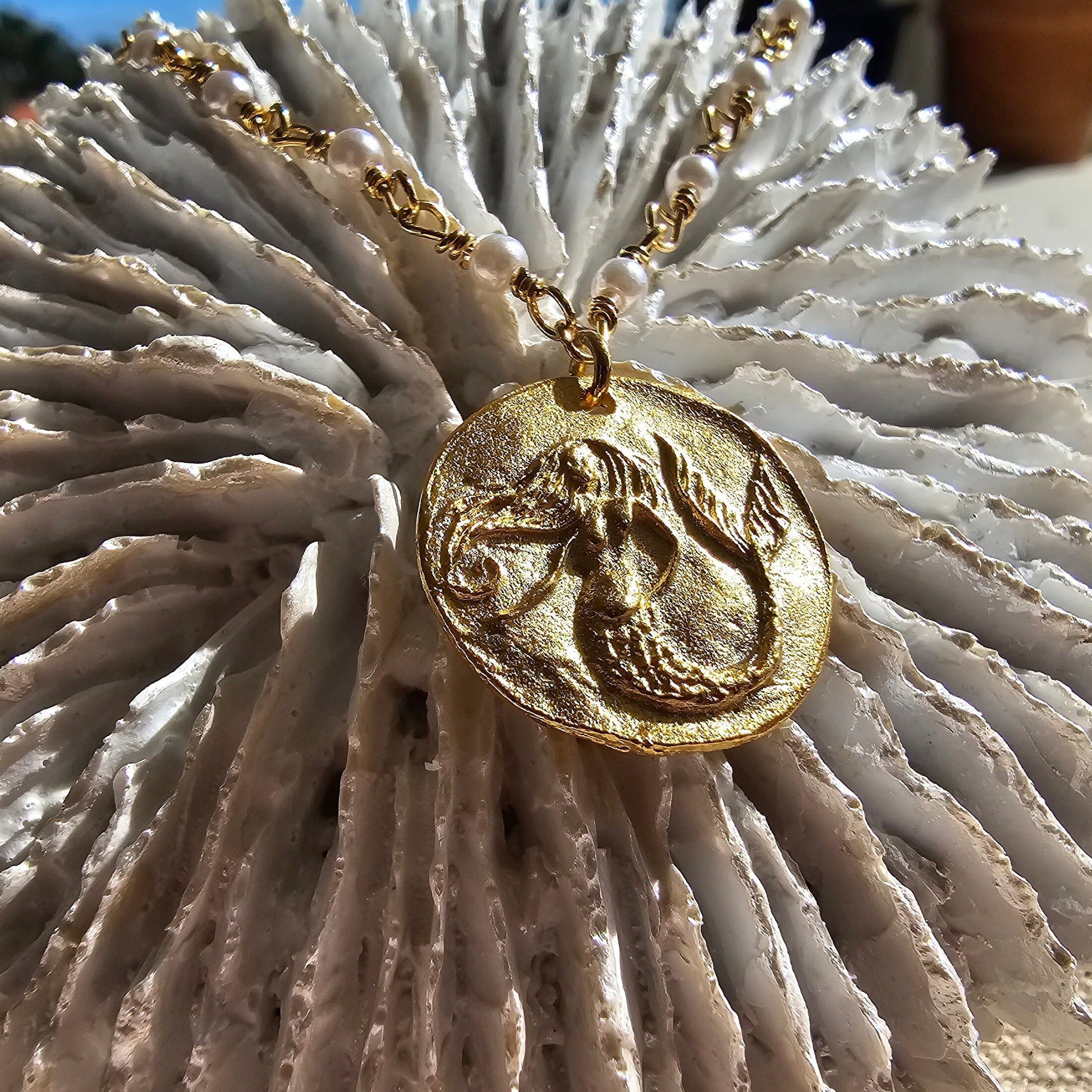 Mermaid Coin Necklace