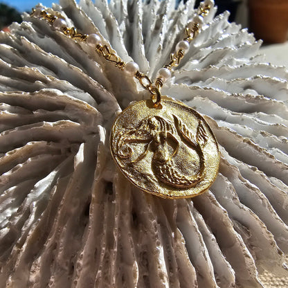 Mermaid Coin Necklace