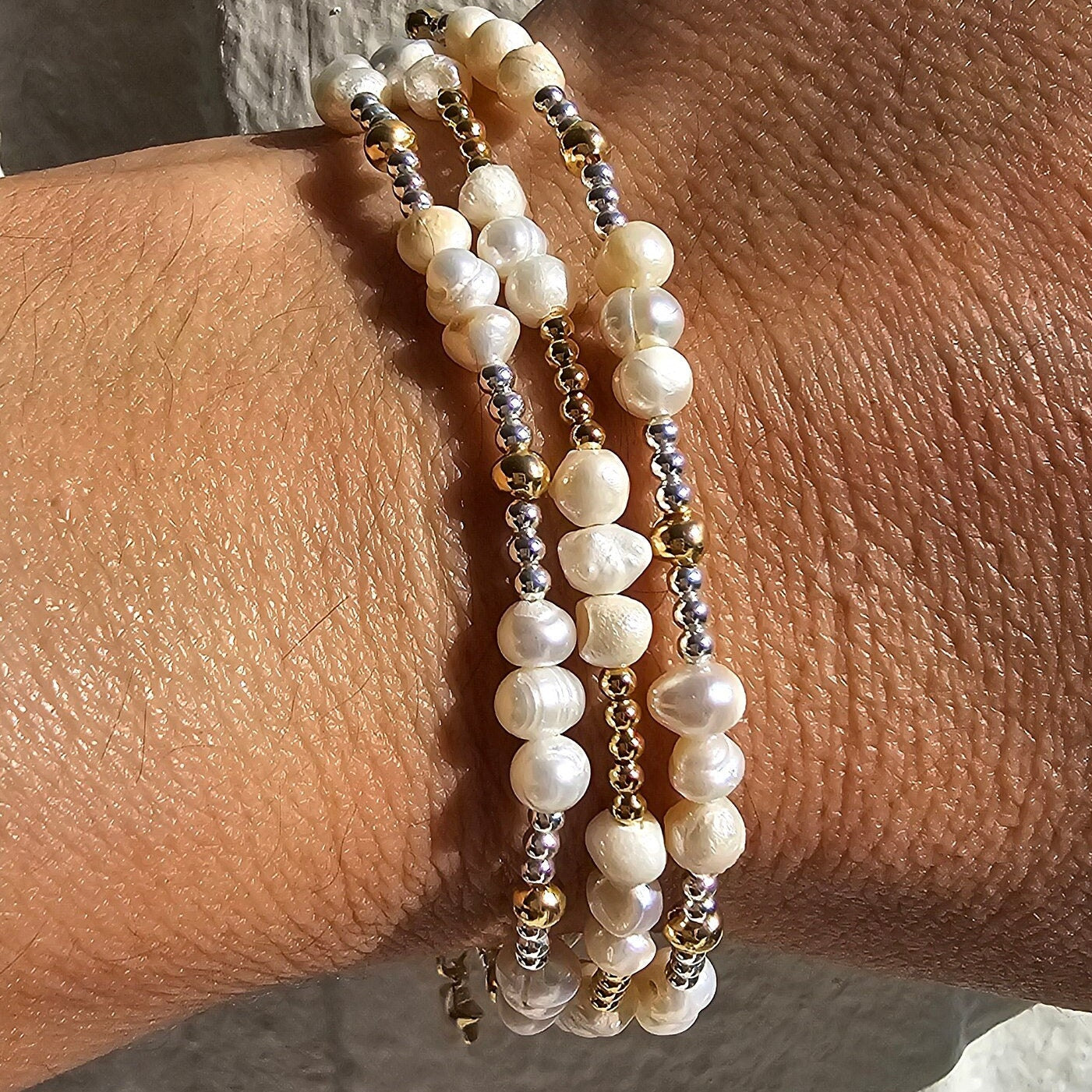 Pearls are a Mermaid's BF Bracelet