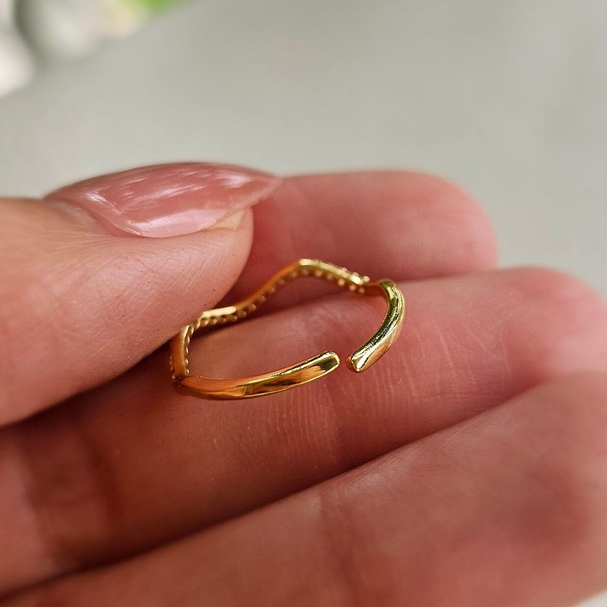 Beach Wave Ring