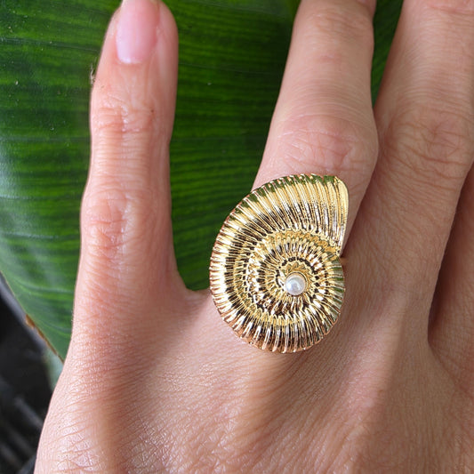 Mermaid Shell ring